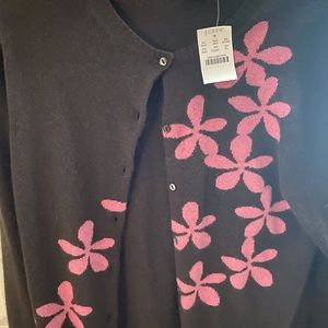 J Crew daisy cardigan - PL - NWT